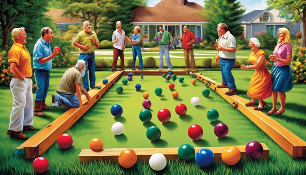 outdoor fun with lawn games