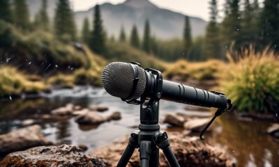 portable devices for outdoor audio recording