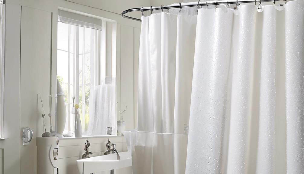 shower curtain liner selection