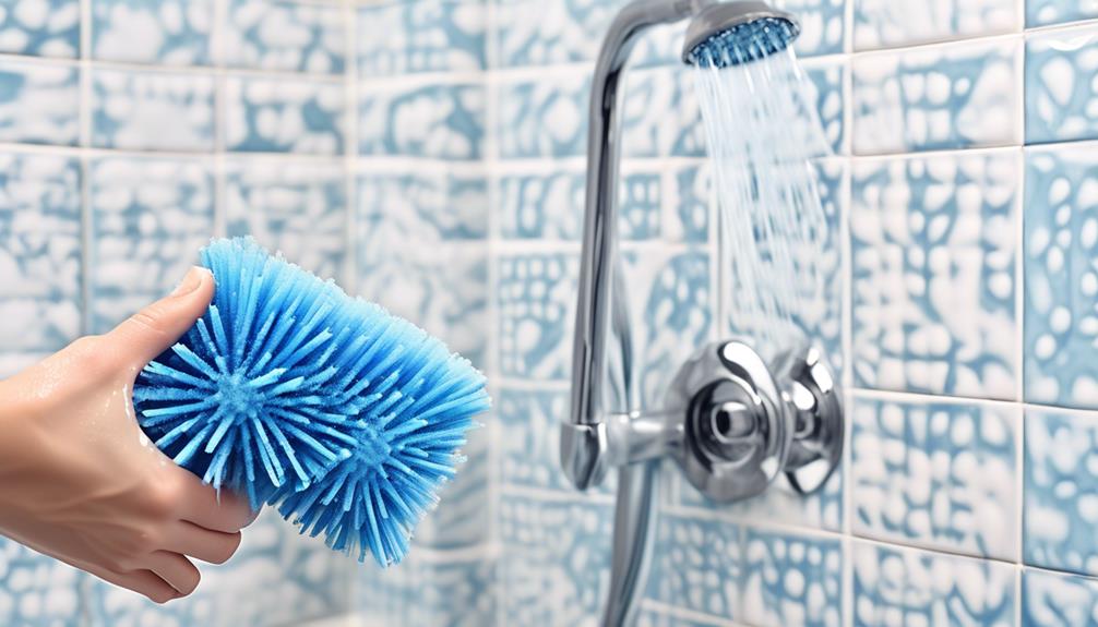 shower scrubber selection factors
