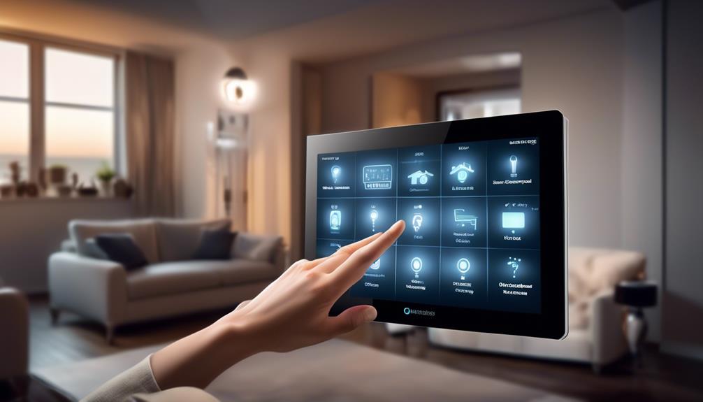 smart home control panel considerations