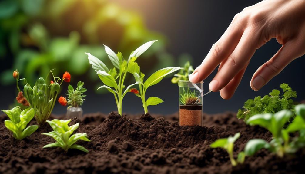 soil ph testing for healthy plant growth