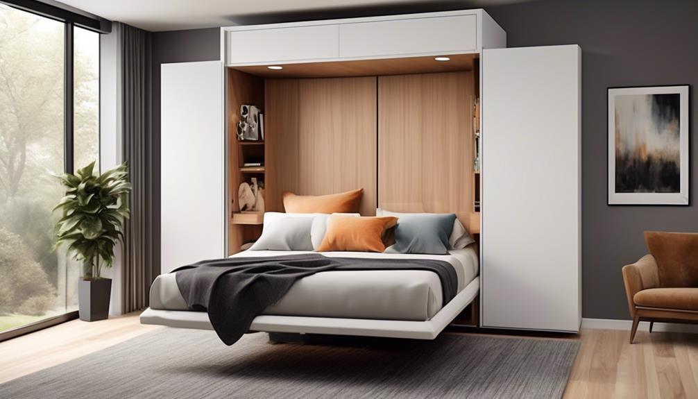 space saving and stylish murphy beds
