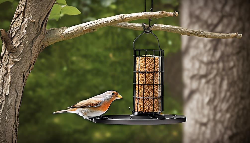 squirrel proof feeders for birds