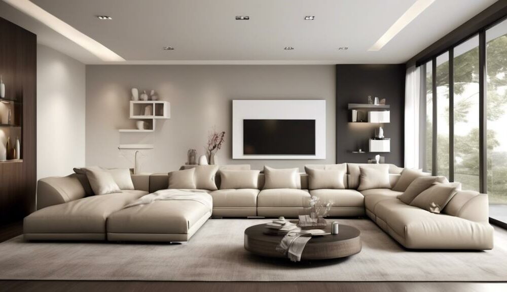 stylish and comfortable sectional sofas