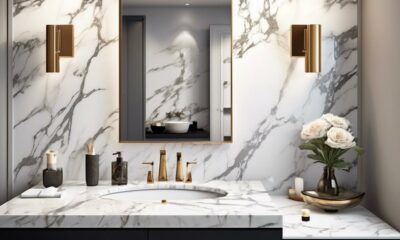 stylish and functional bathroom countertops