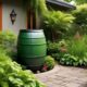 stylish rain barrels conserve