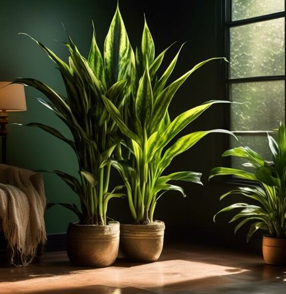 tall indoor plants low light