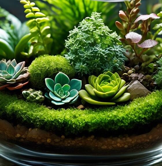 terrarium plants for miniature garden