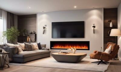 top electric fireplaces for home
