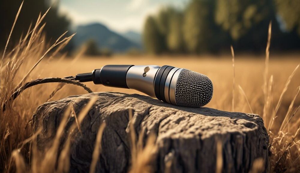 top field recording microphone