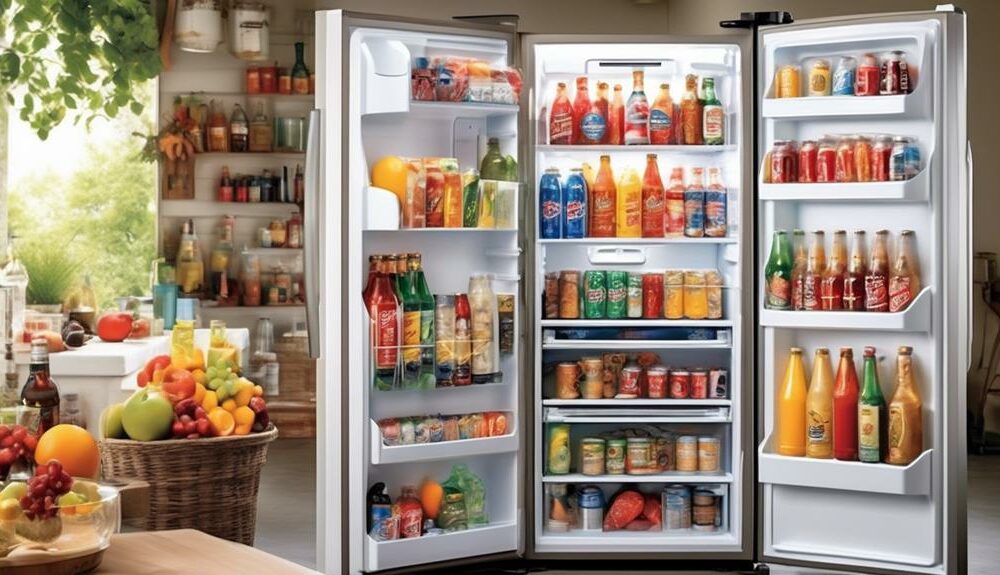 top garage refrigerator options