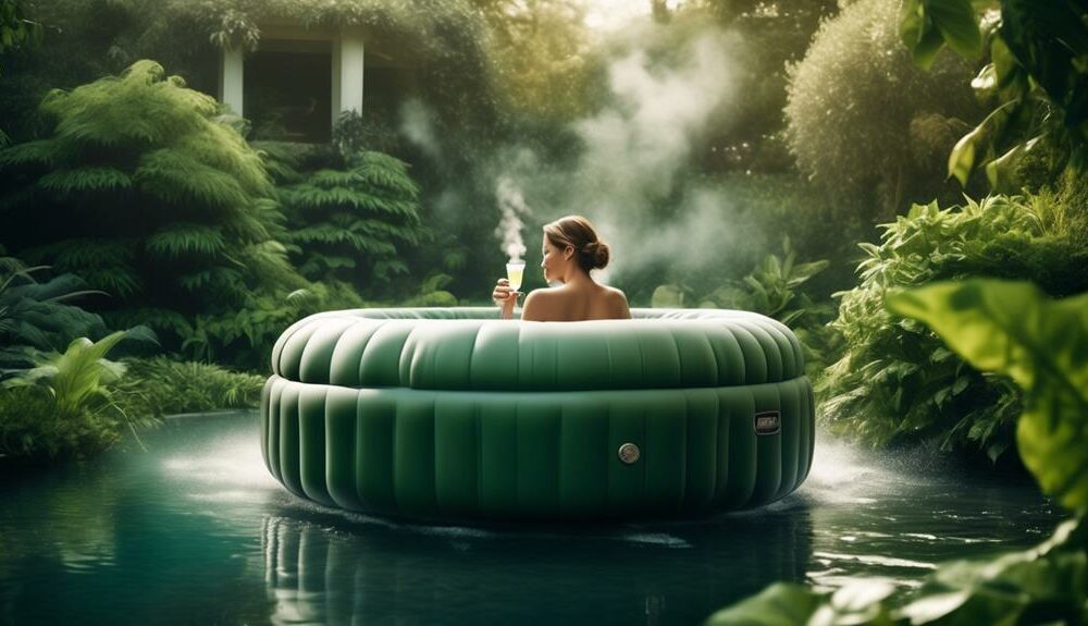 top inflatable hot tub
