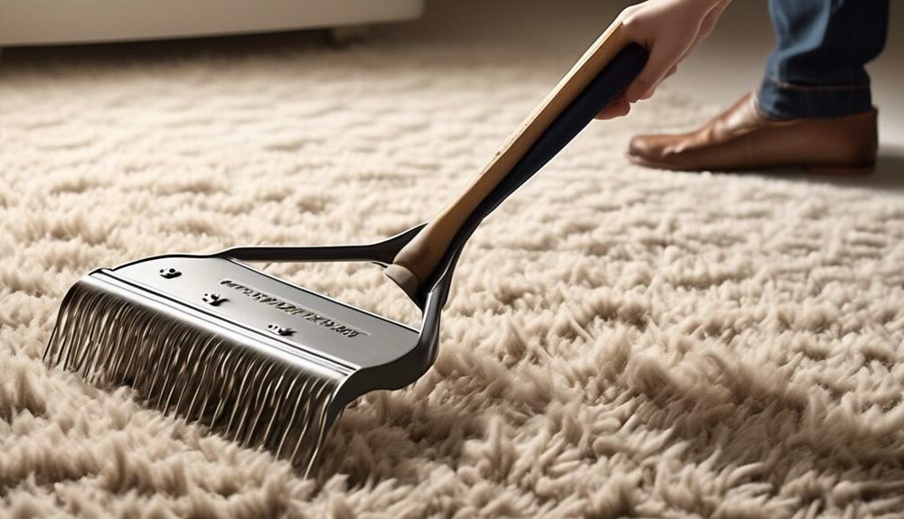 top rated carpet rakes for pet hair removal
