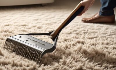 top rated carpet rakes for pet hair removal