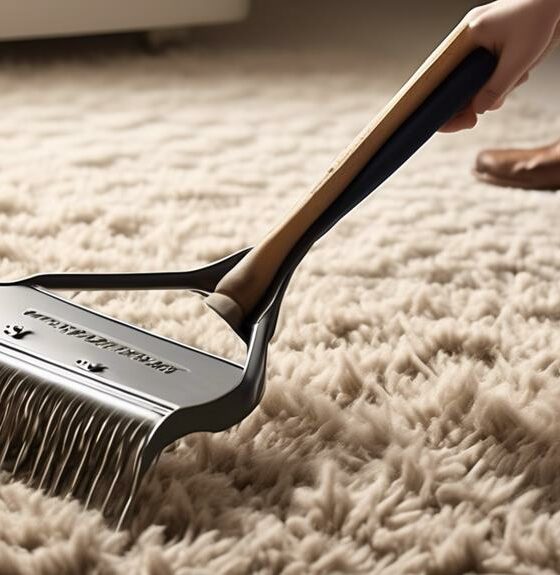 top rated carpet rakes for pet hair removal