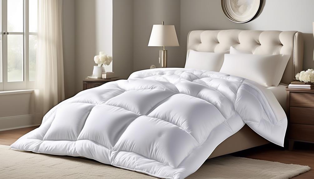 top rated down alternatives comforters