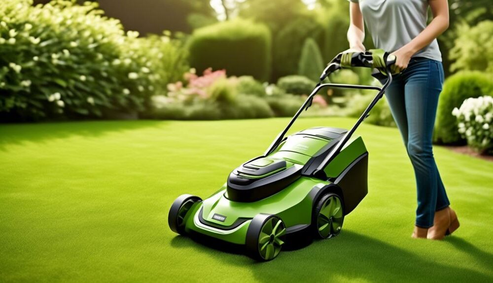 top rated electric lawn mowers