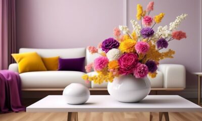 top rated faux flowers for decor