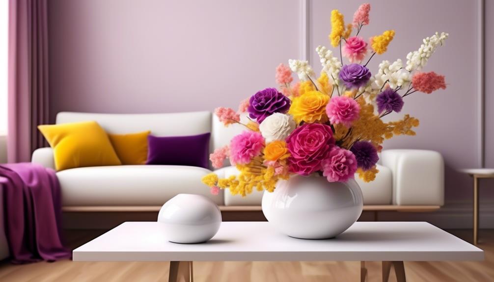 top rated faux flowers for decor