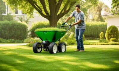 top rated fertilizer spreaders for lawns