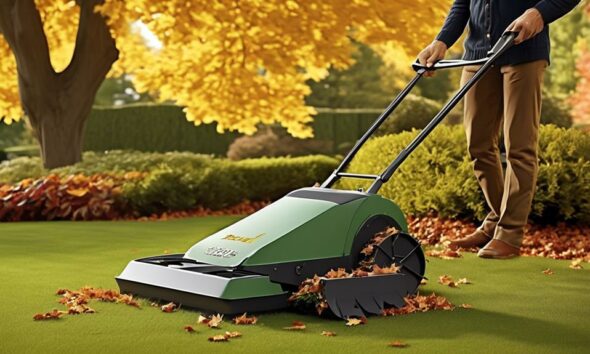 top rated lawn sweepers for a pristine yard