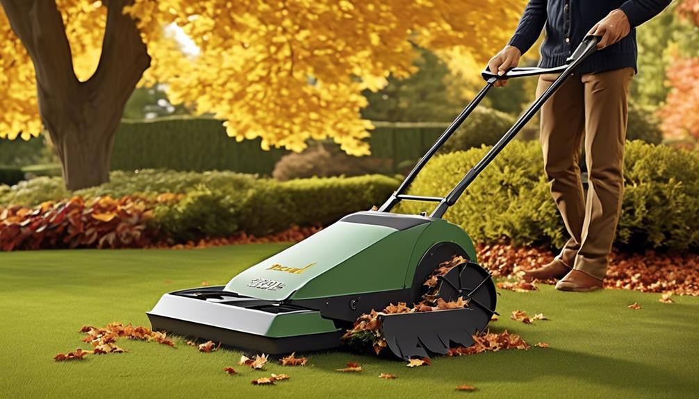 top rated lawn sweepers for a pristine yard