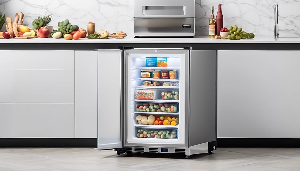 top rated mini freezers list