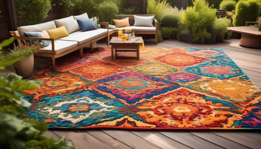 top rated outdoor rugs for patio and deck decoration