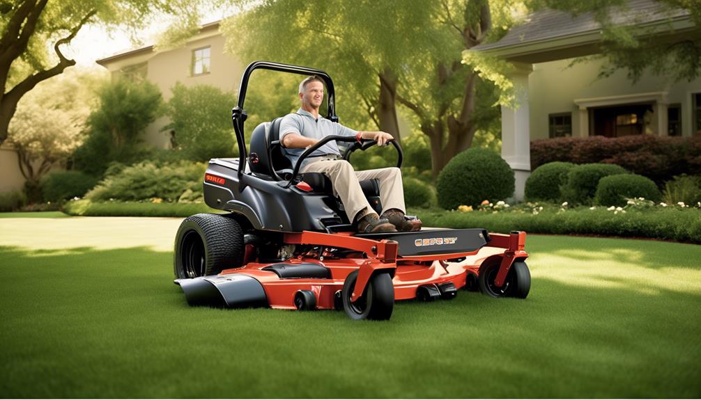 top rated residential zero turn mowers