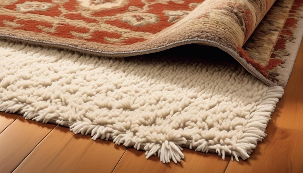 top rated rug pads for carpeted floors