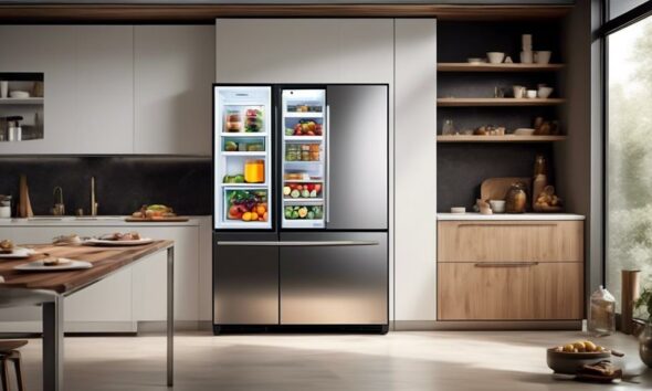 top rated smart refrigerators for modern kitchens