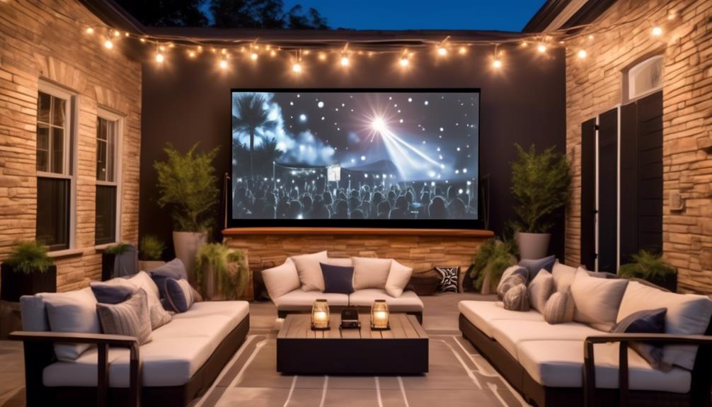 top rated sound bars for outdoor projectors