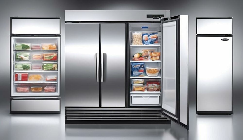 top rated upright freezers