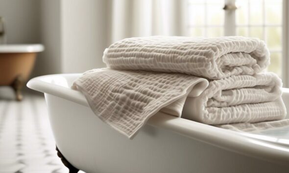 top rated waffle towels for luxurious baths