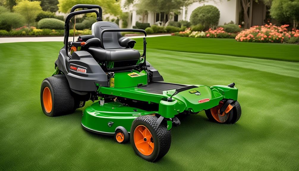 top rated zero turn mowers