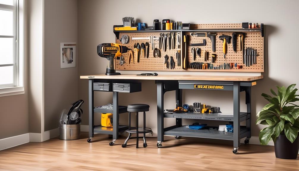 top work benches for productivity