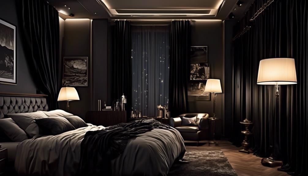 transform your bedroom with blackout curtains