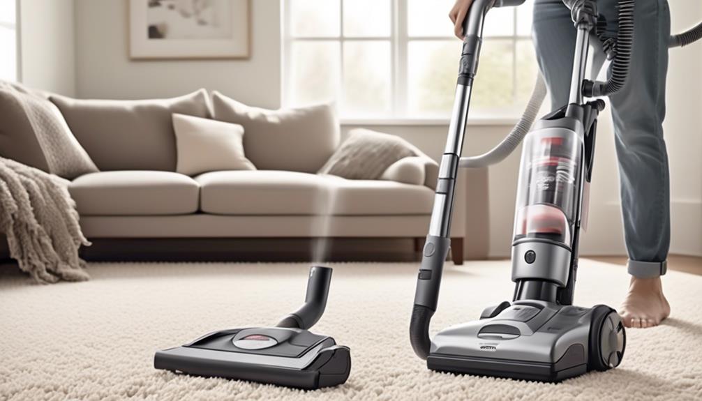 vacuum choice for thick carpet