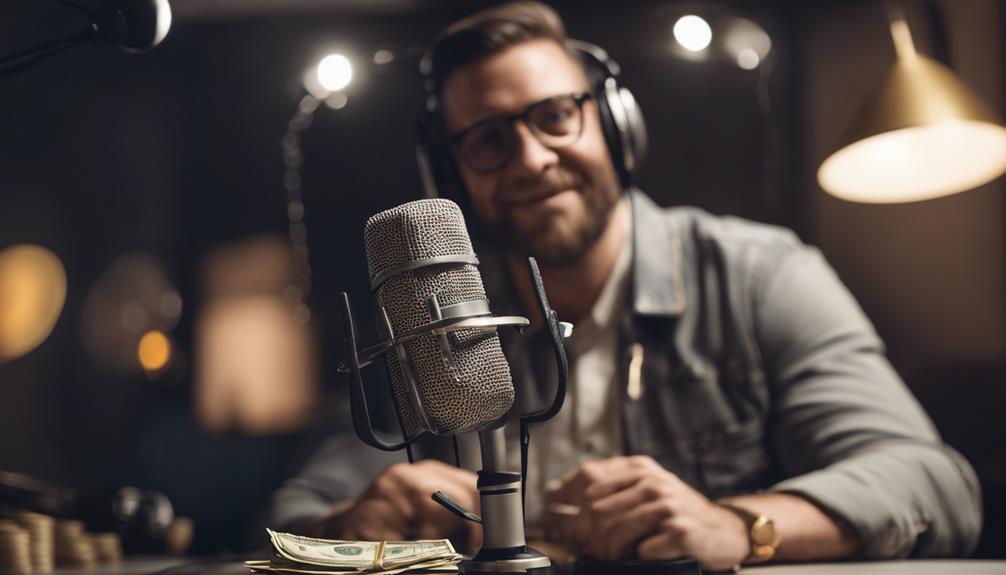 podcast hosts potential earnings