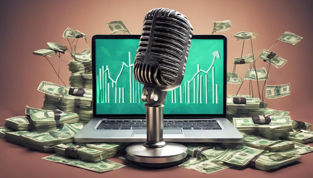 podcasting revenue generation methods