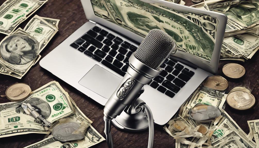podcasting revenue generation strategies