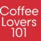 Coffee Lovers 101 Logo Secondary on Primary Color 1