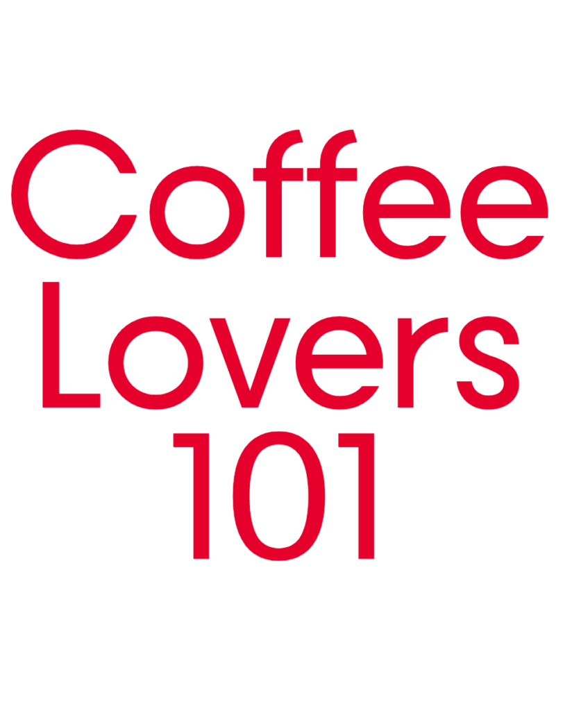 Coffee Lovers 101 Logo Transparent