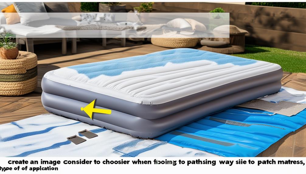 air mattress patching guide