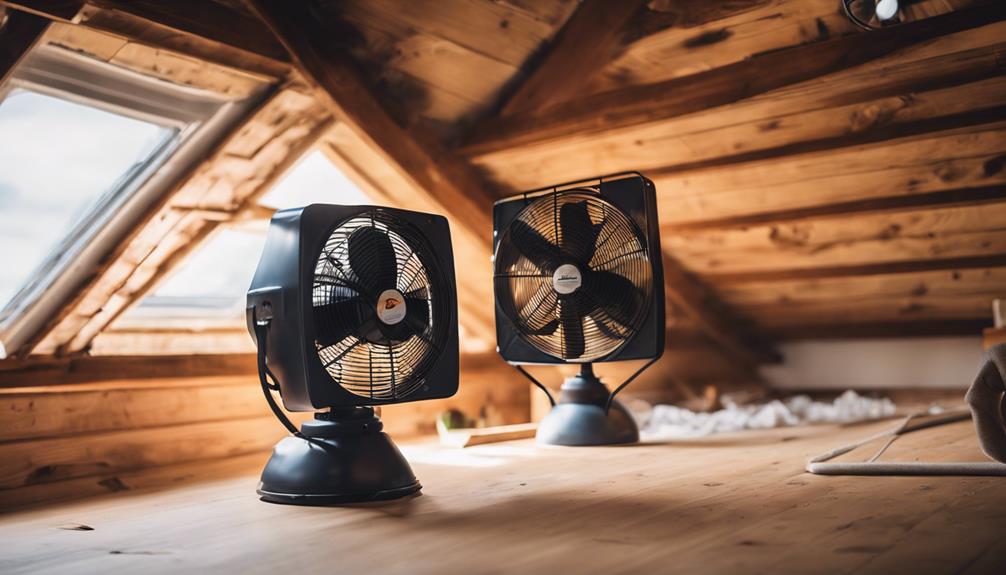 attic fans for cooling