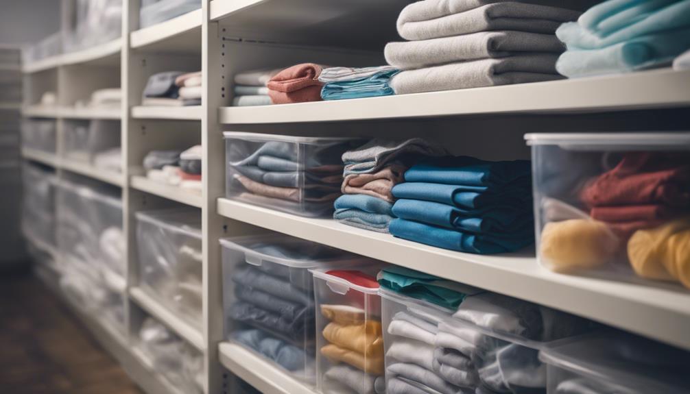 choosing clothes storage containers