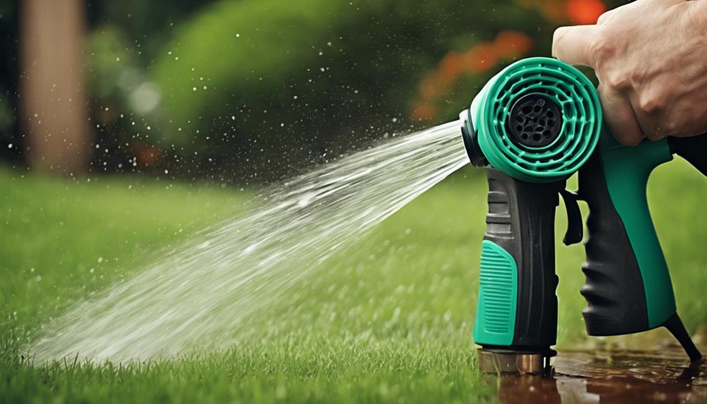 choosing garden hose nozzle