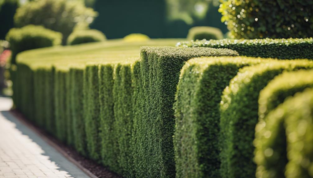 choosing hedge bushes carefully