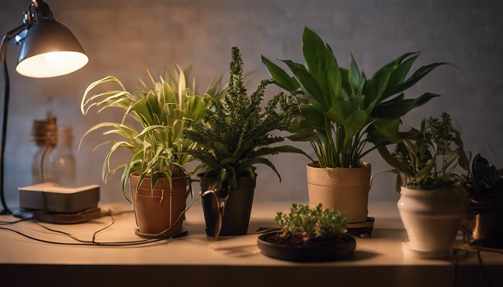 choosing indoor plant lights